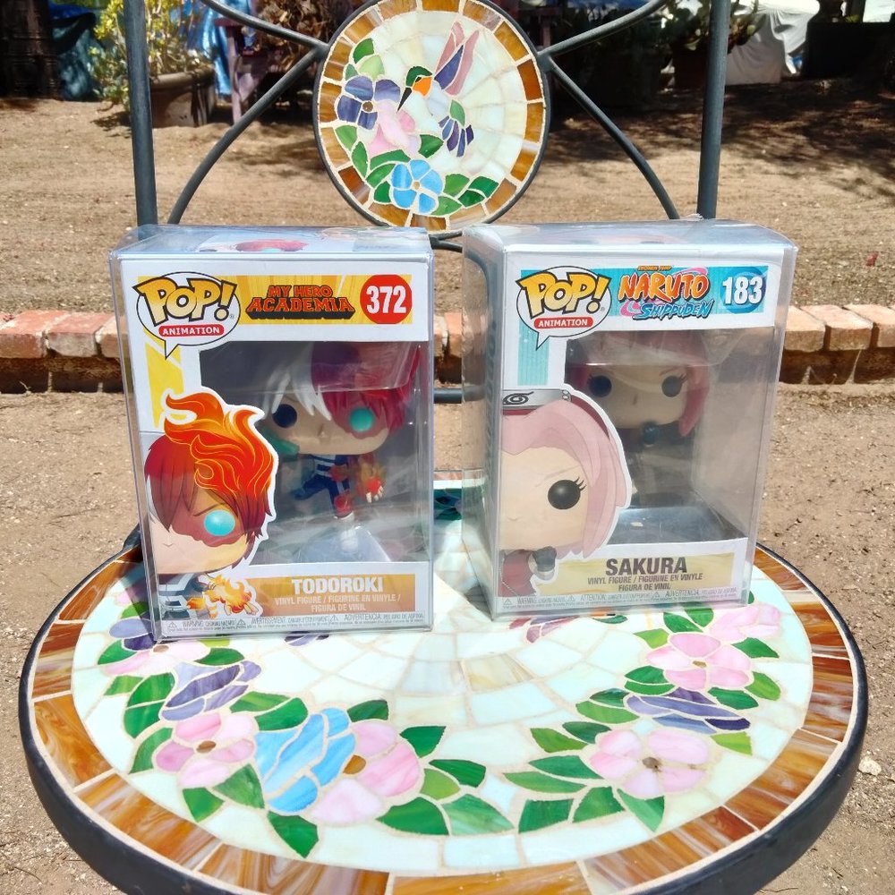Lot- POP! Animation SAKURA 183 Naruto TODOROKI 372 Hero outer cover